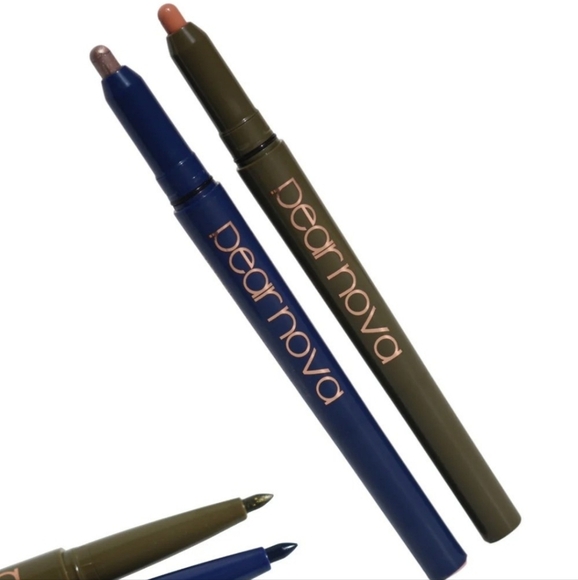 Pear Nova Eye Duo Stick Shadow + Liner, Azurite+Unakite, NIB - Picture 2 of 3